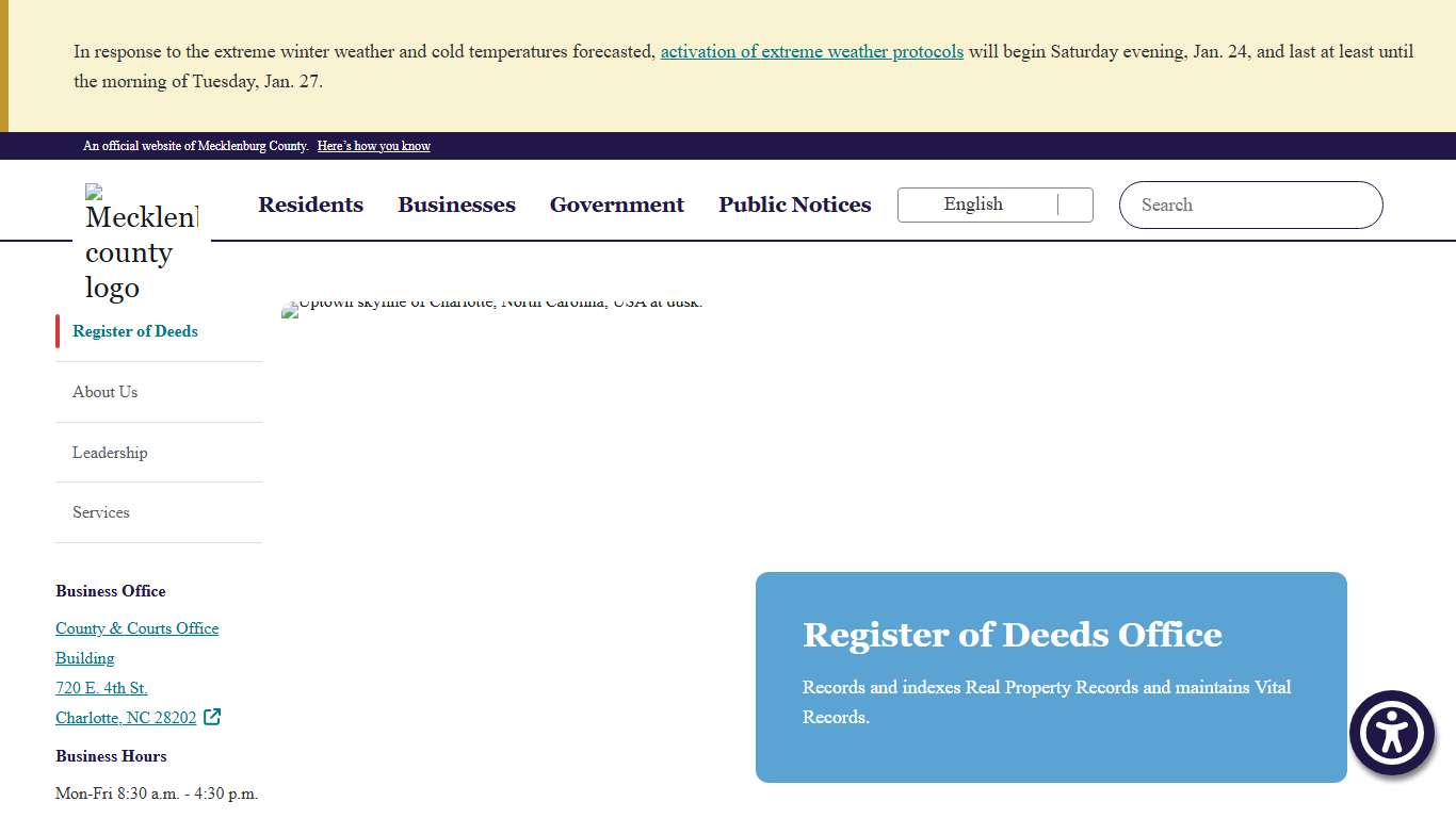 Register of Deeds Office Register of Deeds Office